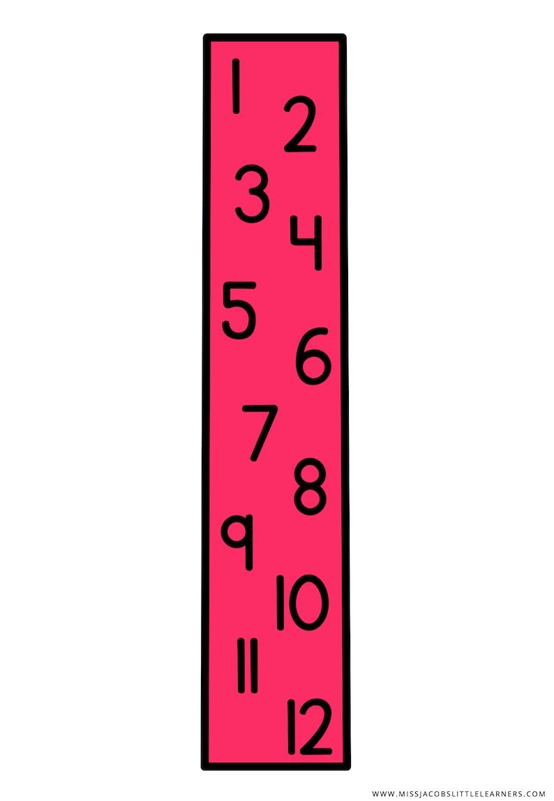 Skip Counting | Multiples Large Number Display | Rainbow | Rainbow ...