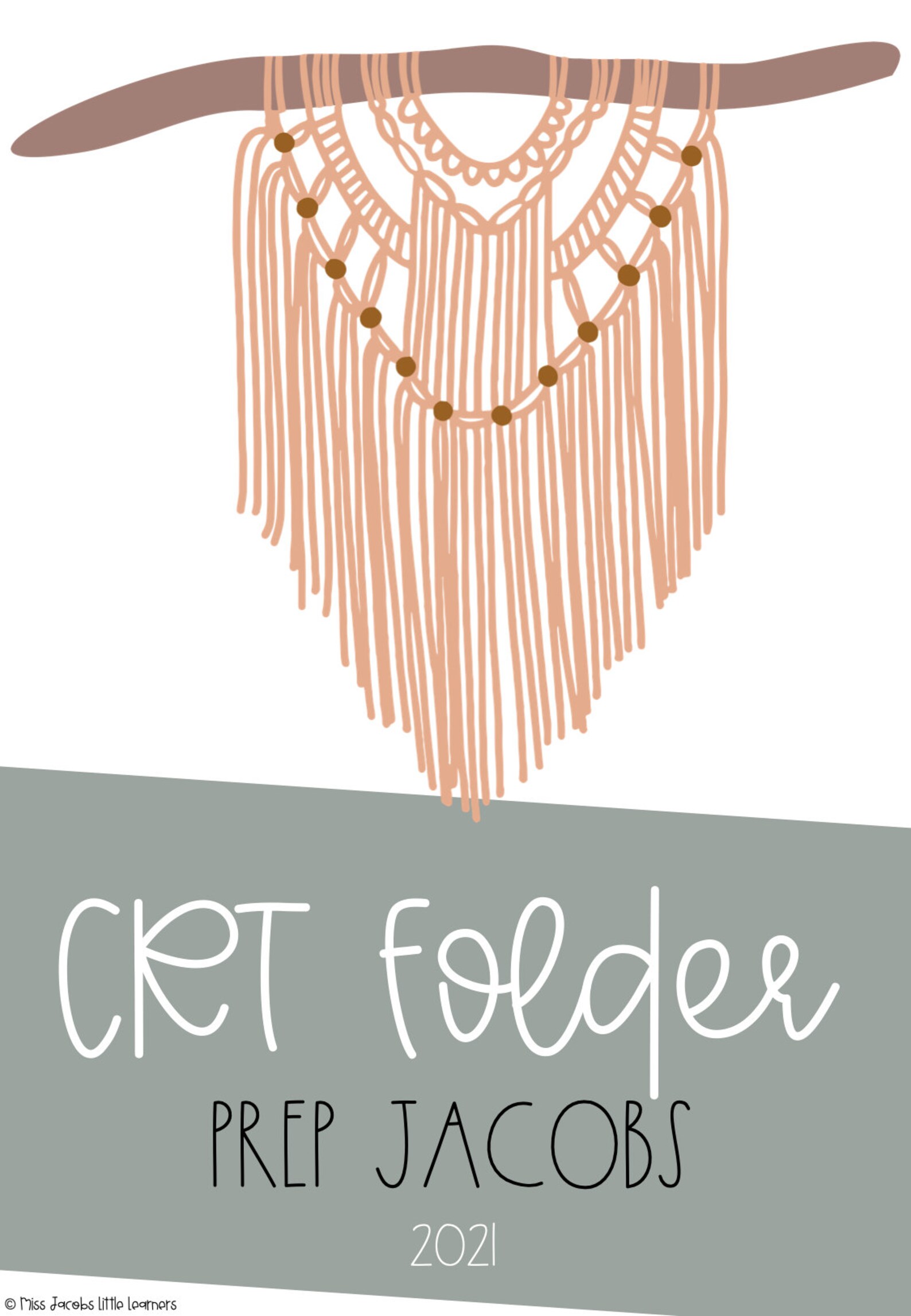 BOHO VIBES Binder Covers | Editable | Desert Neutral Classroom Decor - Etsy