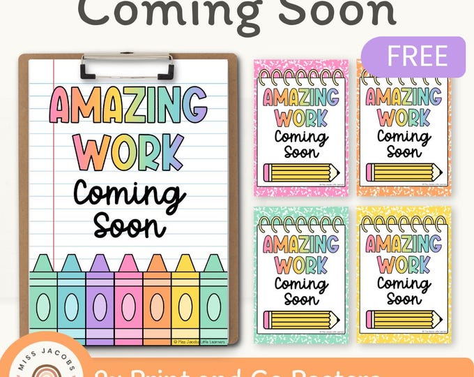 Cutesy Growth Mindset Posters, Printable Positive Self-talk for Kids ...