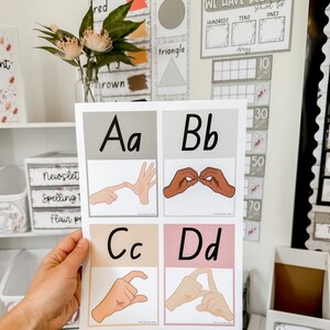 AUSTRALIANA Alphabet Posters | Flora and Fauna Classroom Decor - Etsy