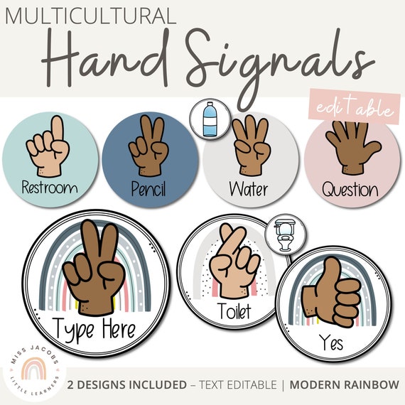 Classroom Hand Signals Free