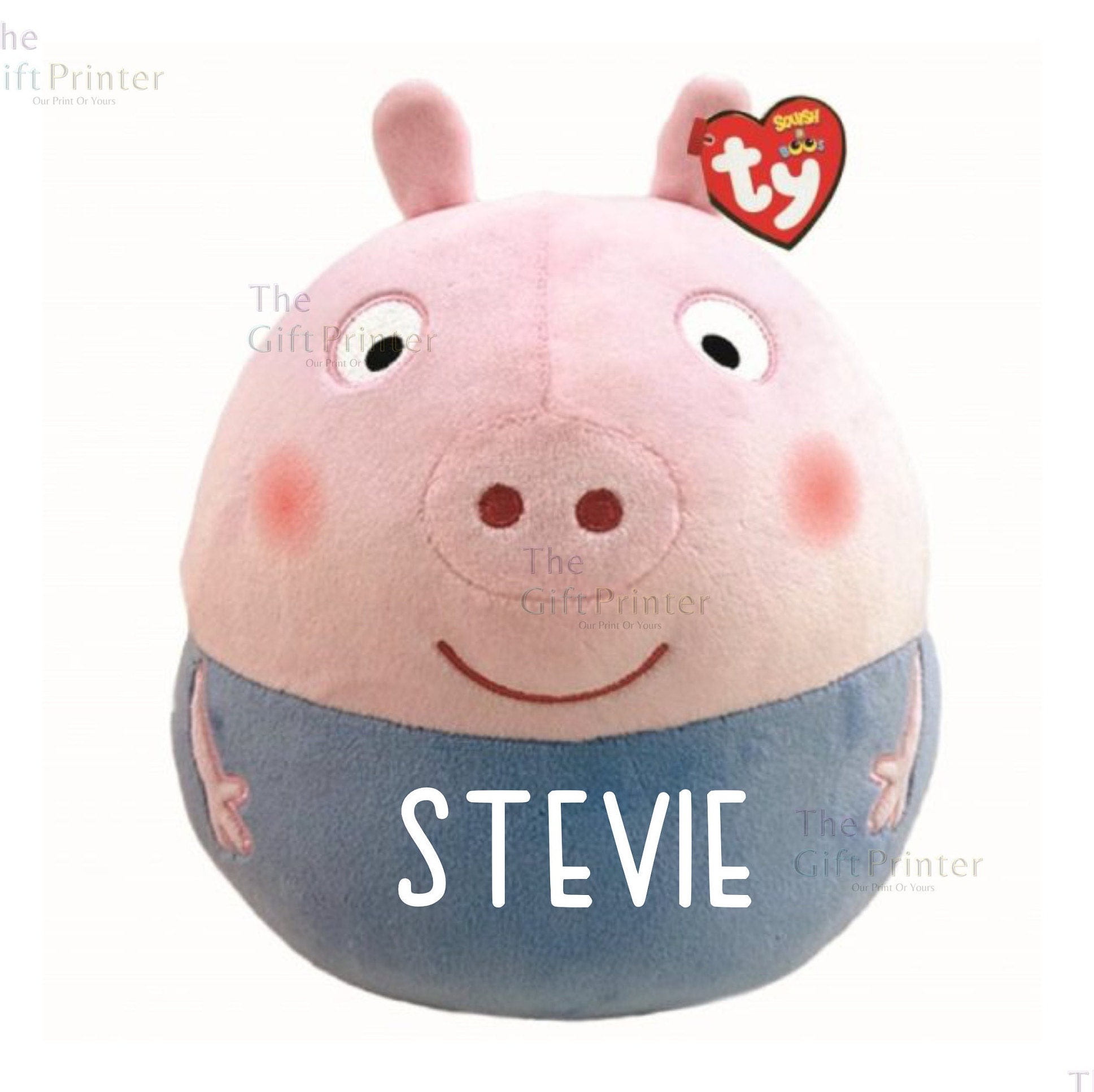 Personalised Squish A Boo Peppa Pig - Etsy