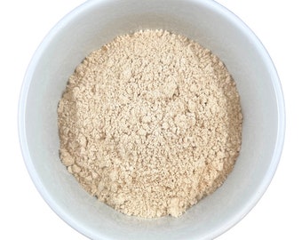 Slippery Elm Bark Powder Organic (Ulmus rubra) Red Elm, Tree, Inner Bark