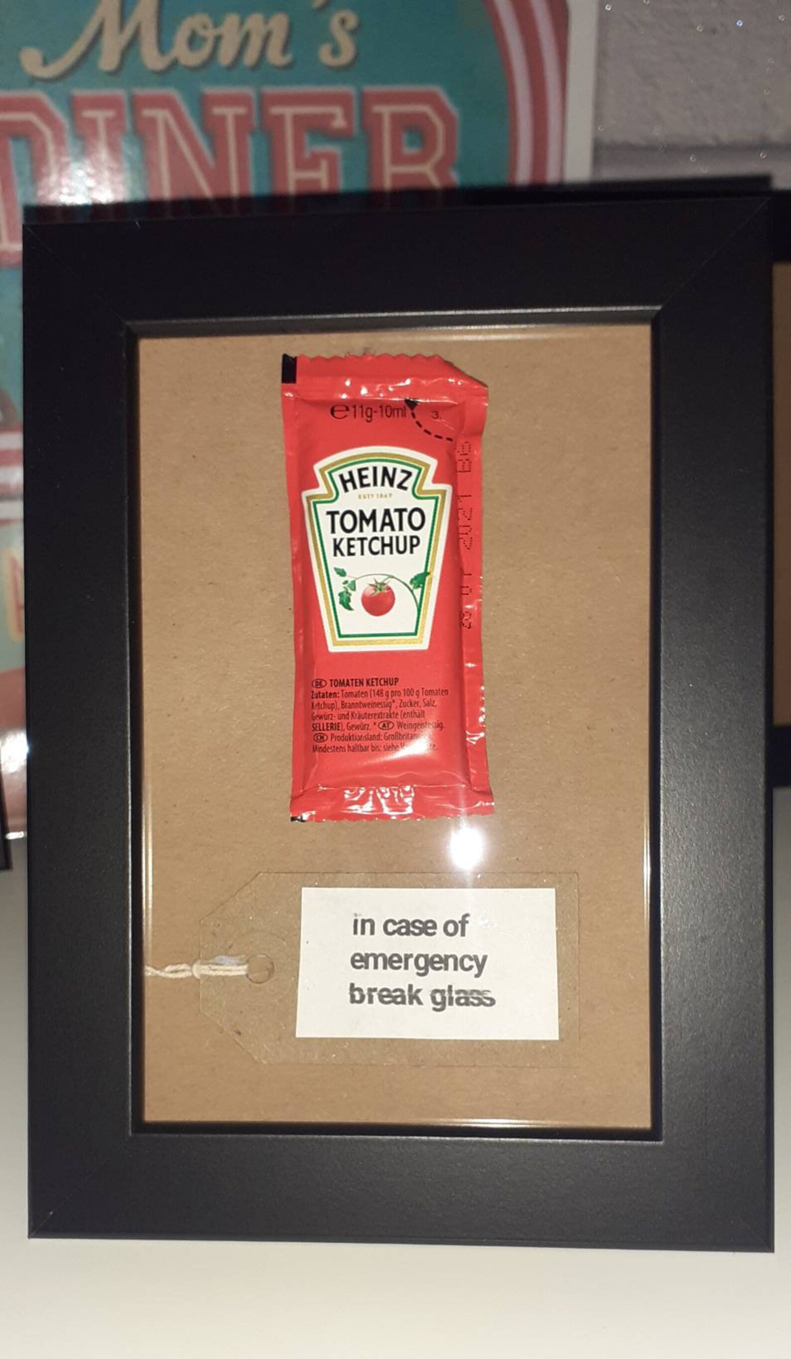 Heinz Ketchup in case of emergency break glass Etsy