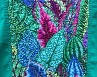 Turquoise Coleus Jacket