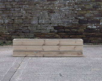 Terrasse de lit surélevée sans socle/Revêtement de sol / Jardinière de jardin / Cache-pot en bois