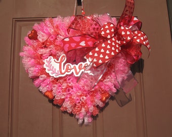 Valentine's Heart Wreath