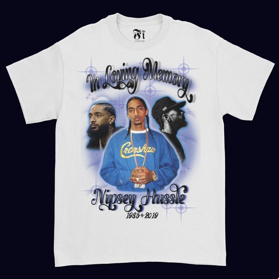 Nipsey Hussle Airbrush T Shirt - Etsy