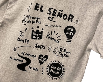 Dios Es Amor T-Shirt: Spanish Christian Unisex Tee