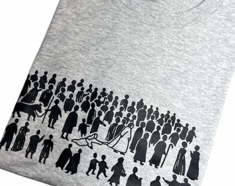 The Hem of His Garment Storytelling Collection Christian Shirt, Christian Faith T Shirt,Faith Based Unisex T Shirt,Hem Of His Garment Tee