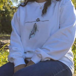 The Storytelling Collection Christian Sweatshirts,Embroidered Christian Faith Based Crewneck,Faith Based Crewneck, Jesus Sweatshirt