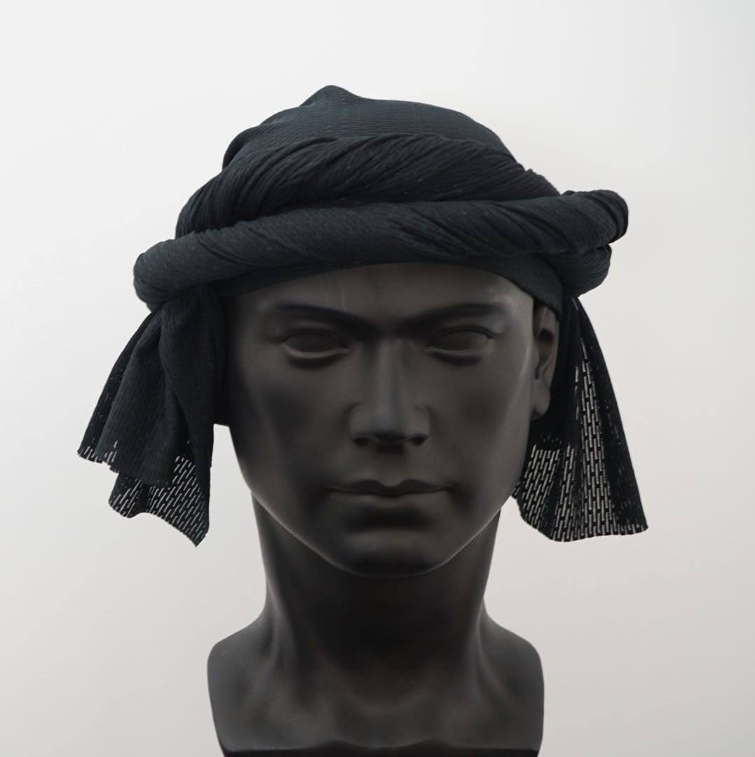 Black Turban Men Halo Headwraps - Etsy