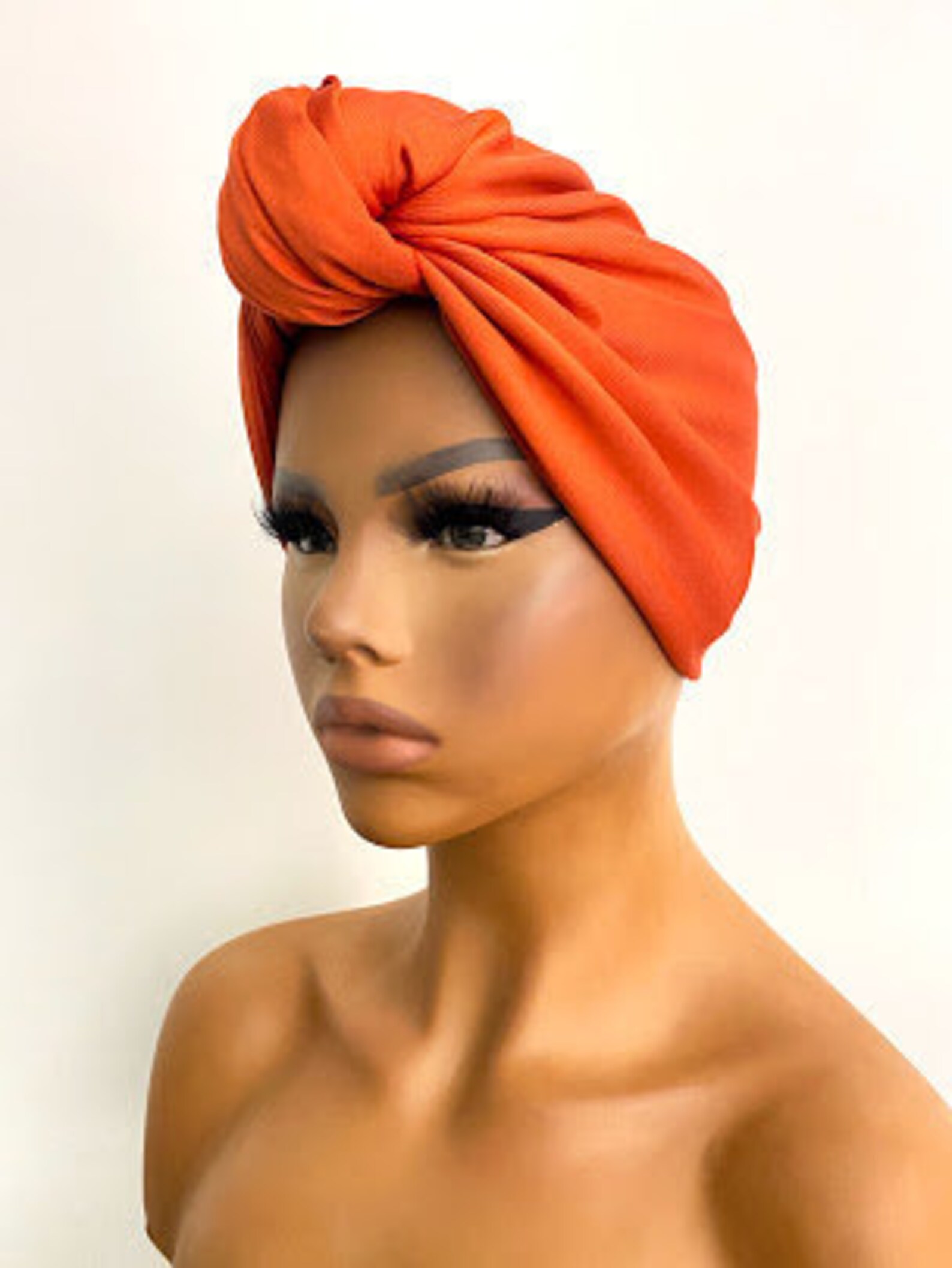 tied turban