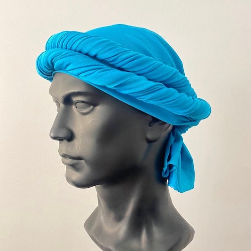 White Men Turban Men Halo Headwraps Durag Turban Hat for Etsy