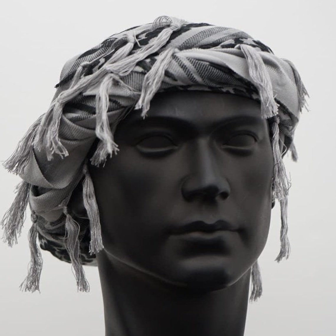 Men Black Turban Men Halo Headwraps Durag Turban Hat for - Etsy