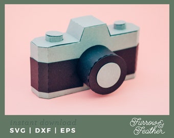 Download 3d Svg Camera Etsy