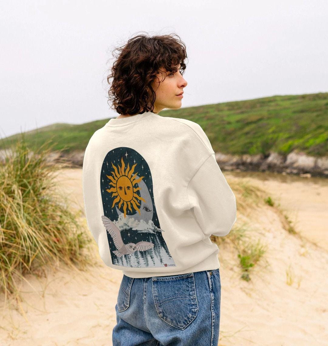 The Owl's Watch Organic Cotton Women's Jumper