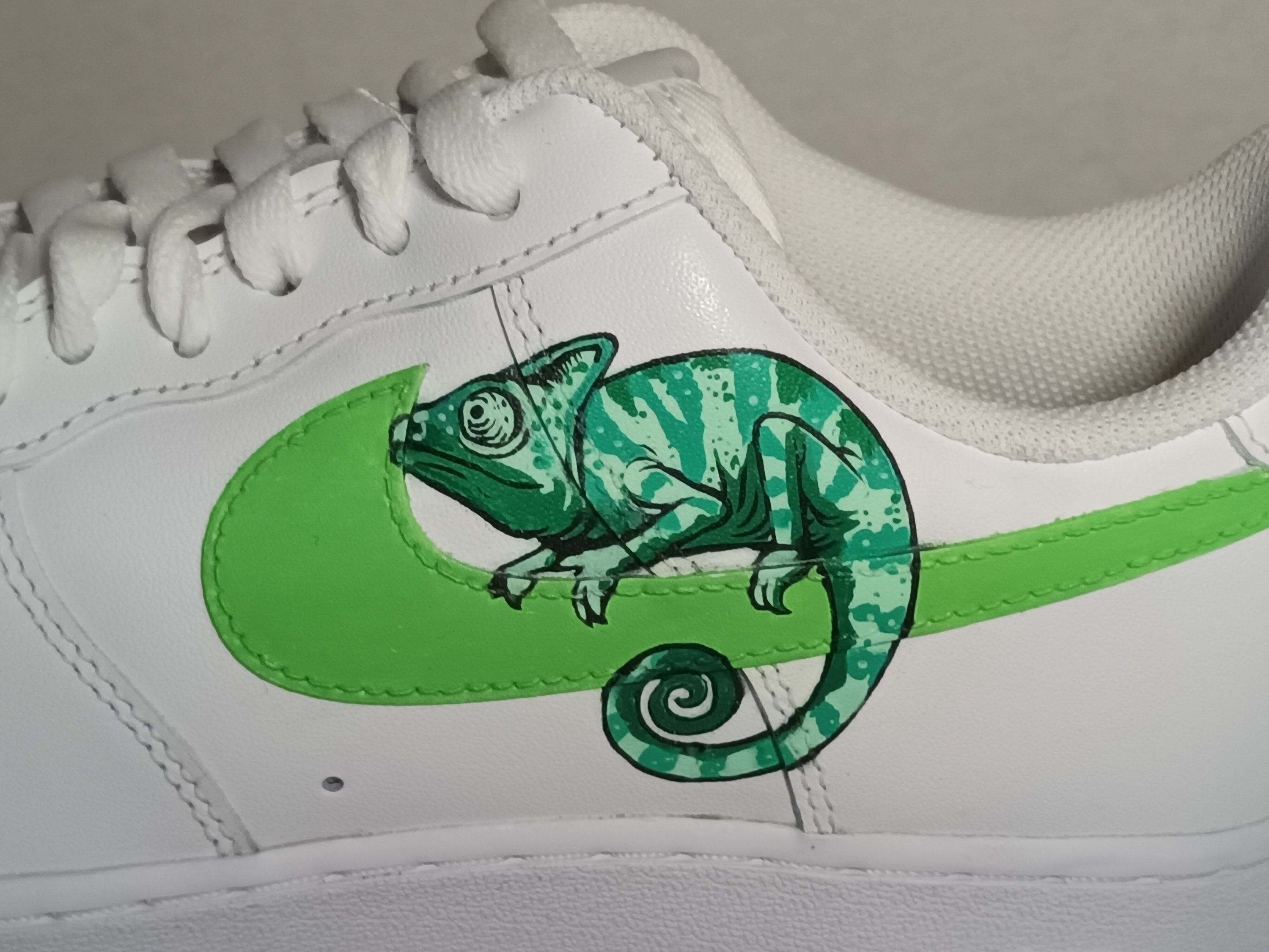 Nike Air Force 1 Chameleon Etsy