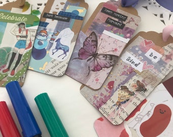 3+ Decorative Tags for gifts, scrapbooking, journaling, crafts and more! :)