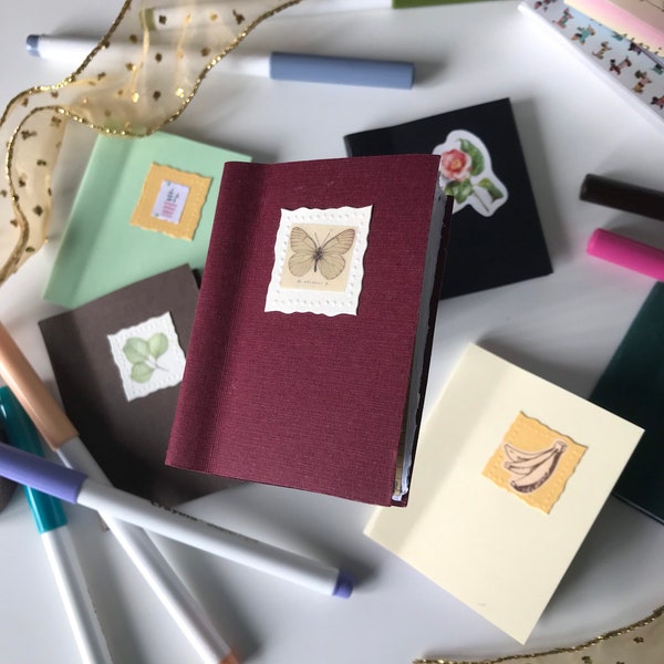 Handmade mini journals! <3