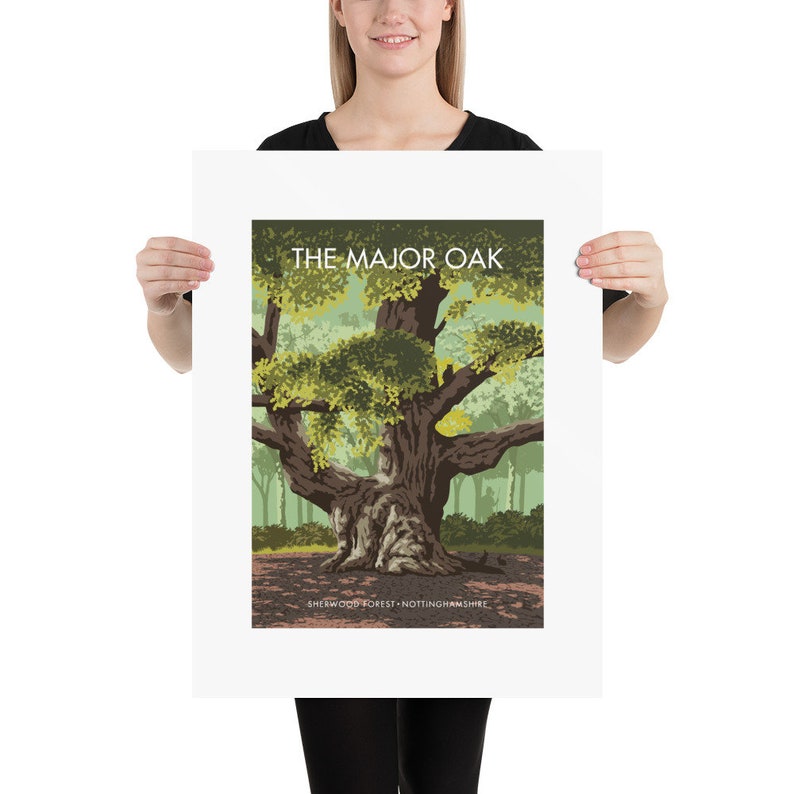 The Major Oak Poster