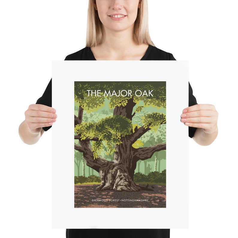 The Major Oak Poster