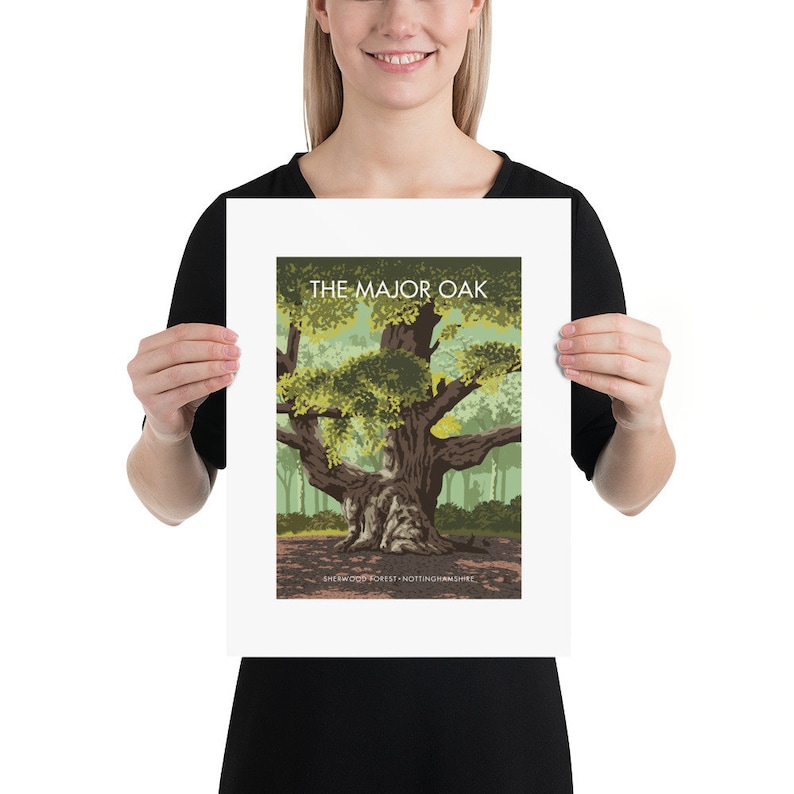The Major Oak Poster