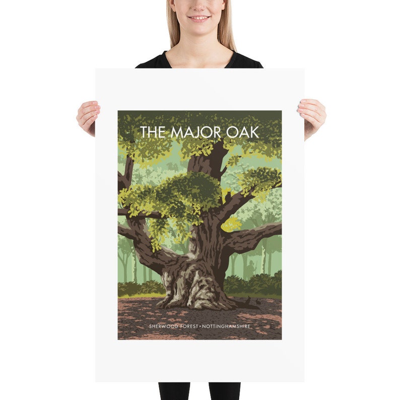 The Major Oak Poster