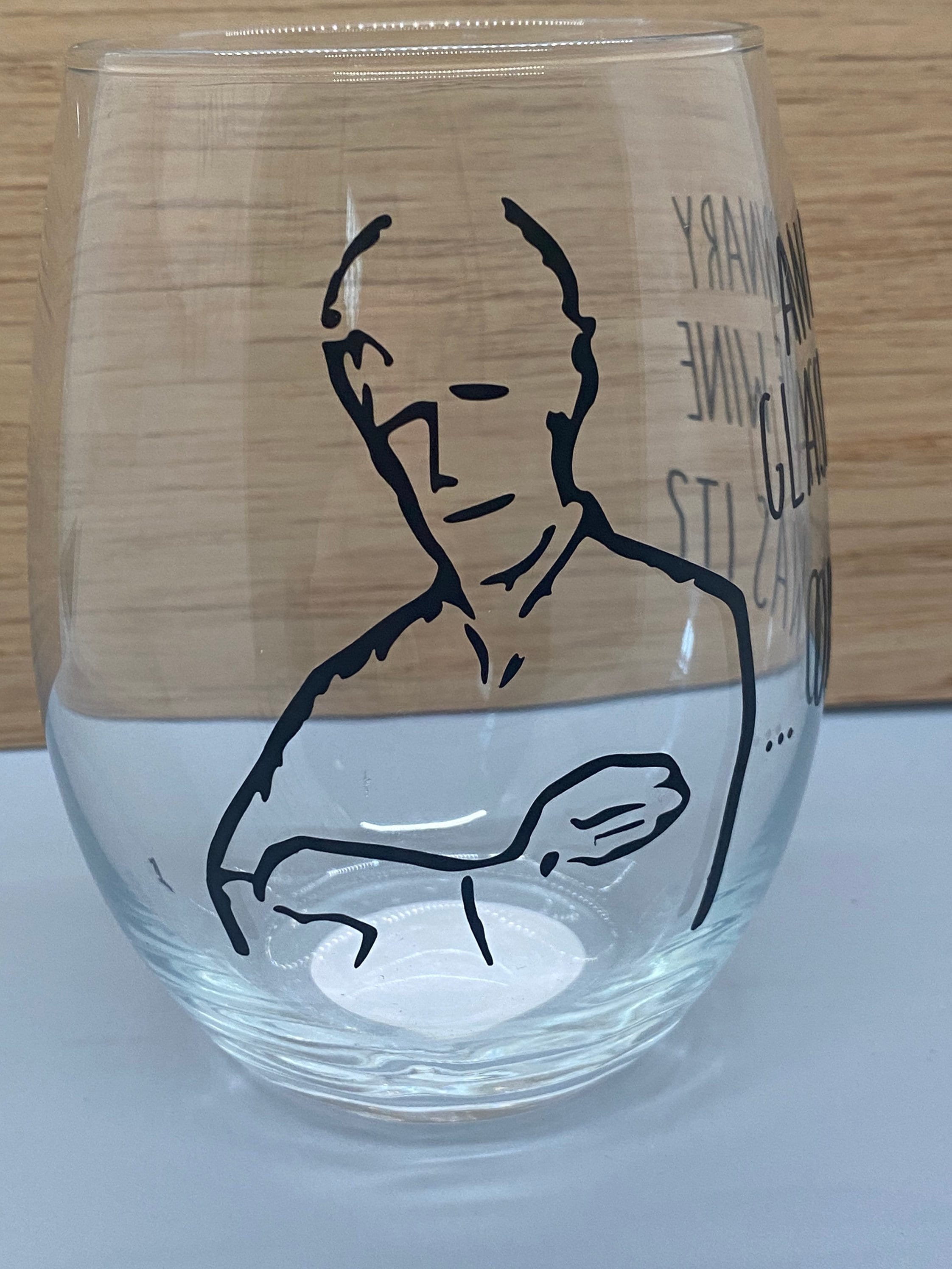 Keith Morrison Wine Glass Etsy