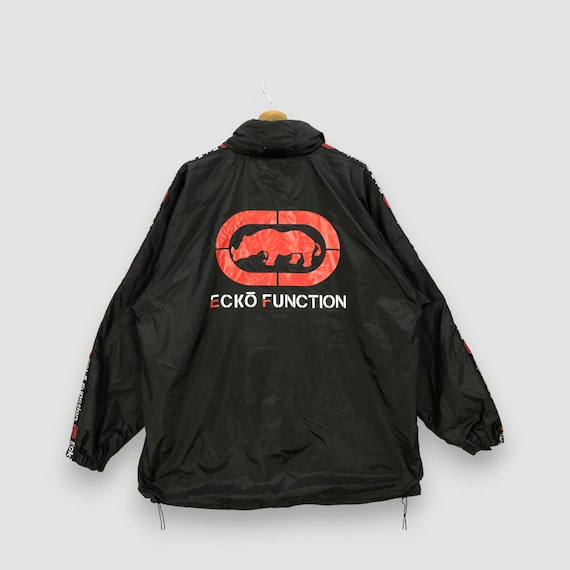 Vintage Y2K Ecko Function Hoodie Windbreaker Jack… - image 1