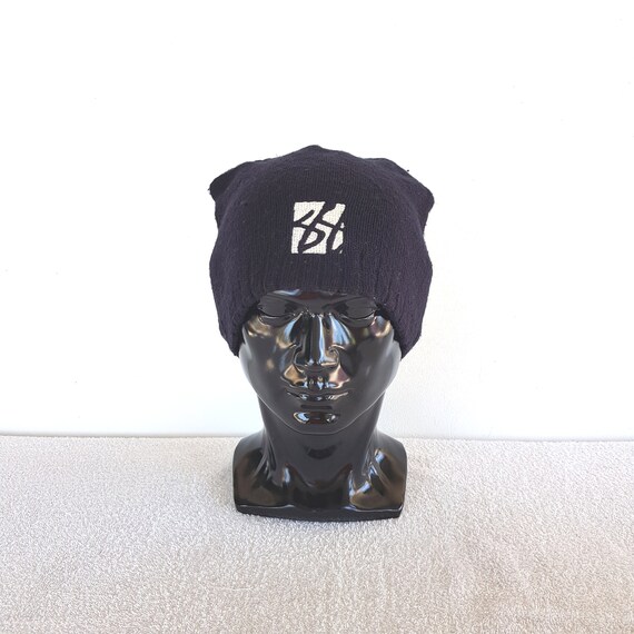 Vintage Stussy Beanie Knitted Crochet 