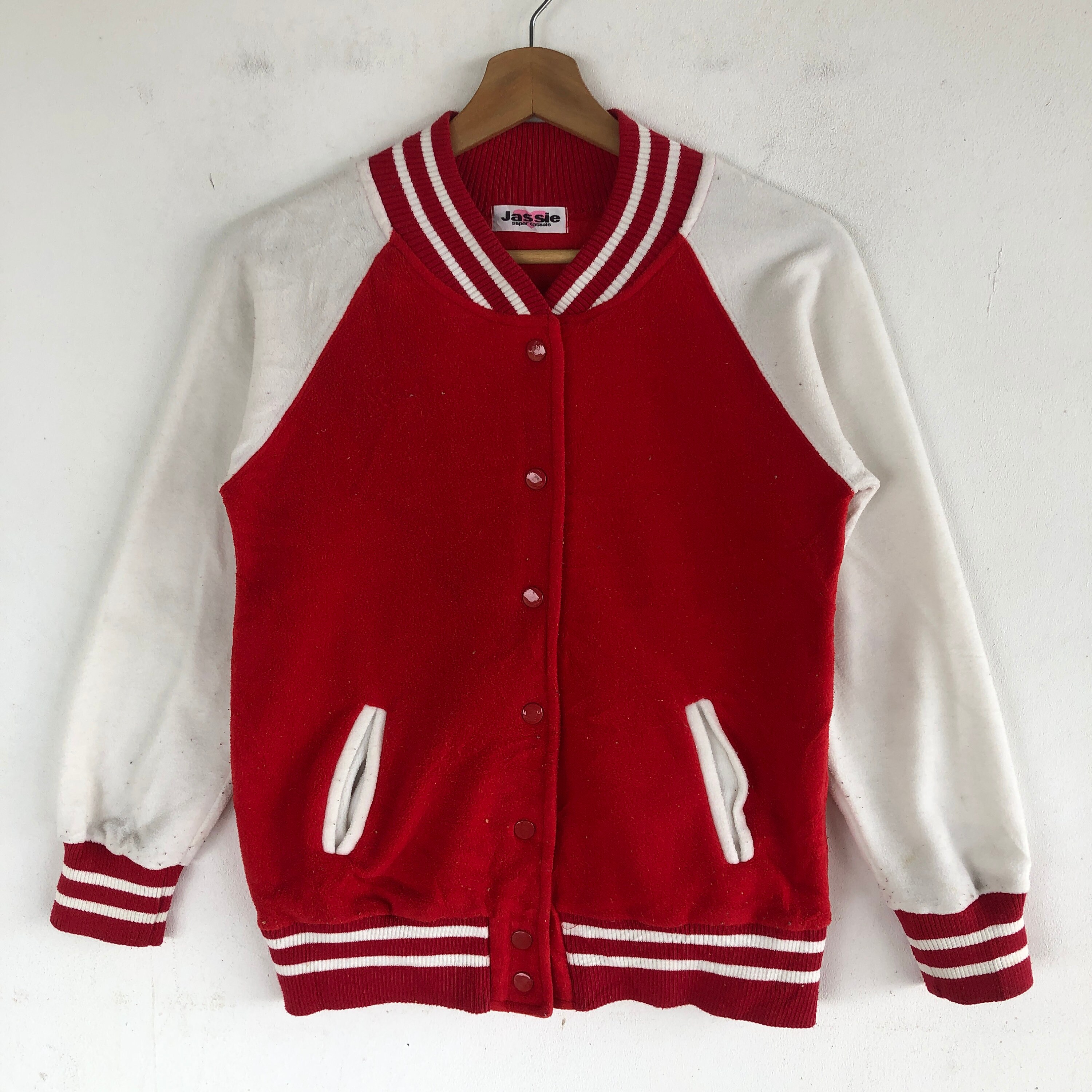 Jassie Japanese Varsity Jacket Women's Wool Jacket Letterman