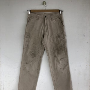 Pantalones cargo japoneses talla 30x31, estilo bondage, para mujer, multibolsillos, estilo paracaídas, utilitarios, militares, ropa de calle, tácticos, talla mediana, W30