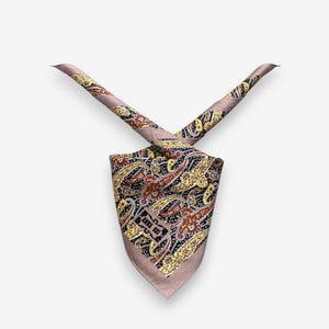 Vintage Anna Sui Handkerchief Anna Sui Bandana Pocket Squares Paisley Motif Scarf Neckerchief Womens Accessories Scarves Summer Gift for Her