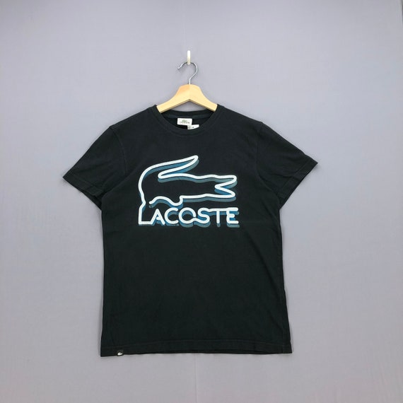 LACOSTE polo shirt navy y2k 海外ガール Lacoste Y2K Blue Zip up Polo Shirt · Lacoste Sportswear