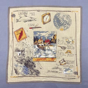 Vintage Ken Collection Handkerchief Novelty Bandana Luxury Neckerchief Headband Pocket Square Womens Accessories Summer Gift for Him