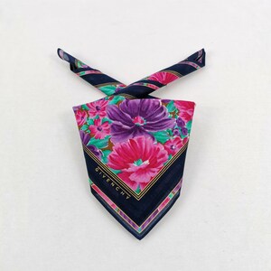 BNWT Vintage Givenchy Handkerchief Givenchy Bandana Authentic Luxury Womens Accessories Neckerchief Pocketsquare Scarf Headband Gift for Him