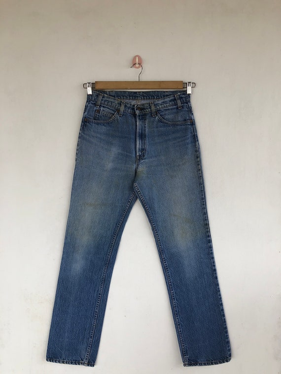 W32 Vintage 70s Levi's Orange Tab Jeans Levis Wom… - image 1