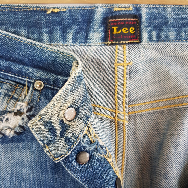 lee selvedge jeans