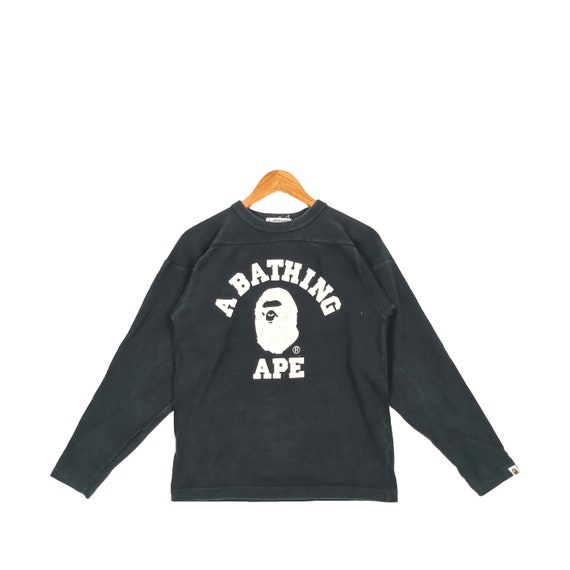 Een badende aap hoodie monogram ontwerp gemaakt in Japan Kleding Herenkleding Hoodies & Sweatshirts Hoodies 