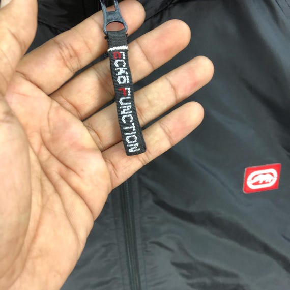 Vintage Y2K Ecko Function Hoodie Windbreaker Jack… - image 8