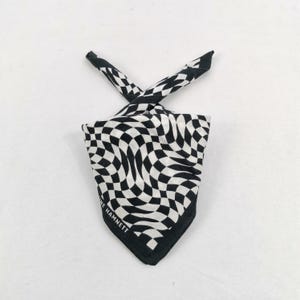 Vintage Katherine Hamnett Handkerchief Katherine Hamnett Bandana Pocket Square Womens Accessories Neckerchief Scarf Winter Gift for Her
