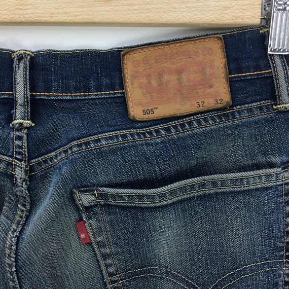W31 Vintage Levi's 505 Distressed Jeans Y2K Women… - image 5
