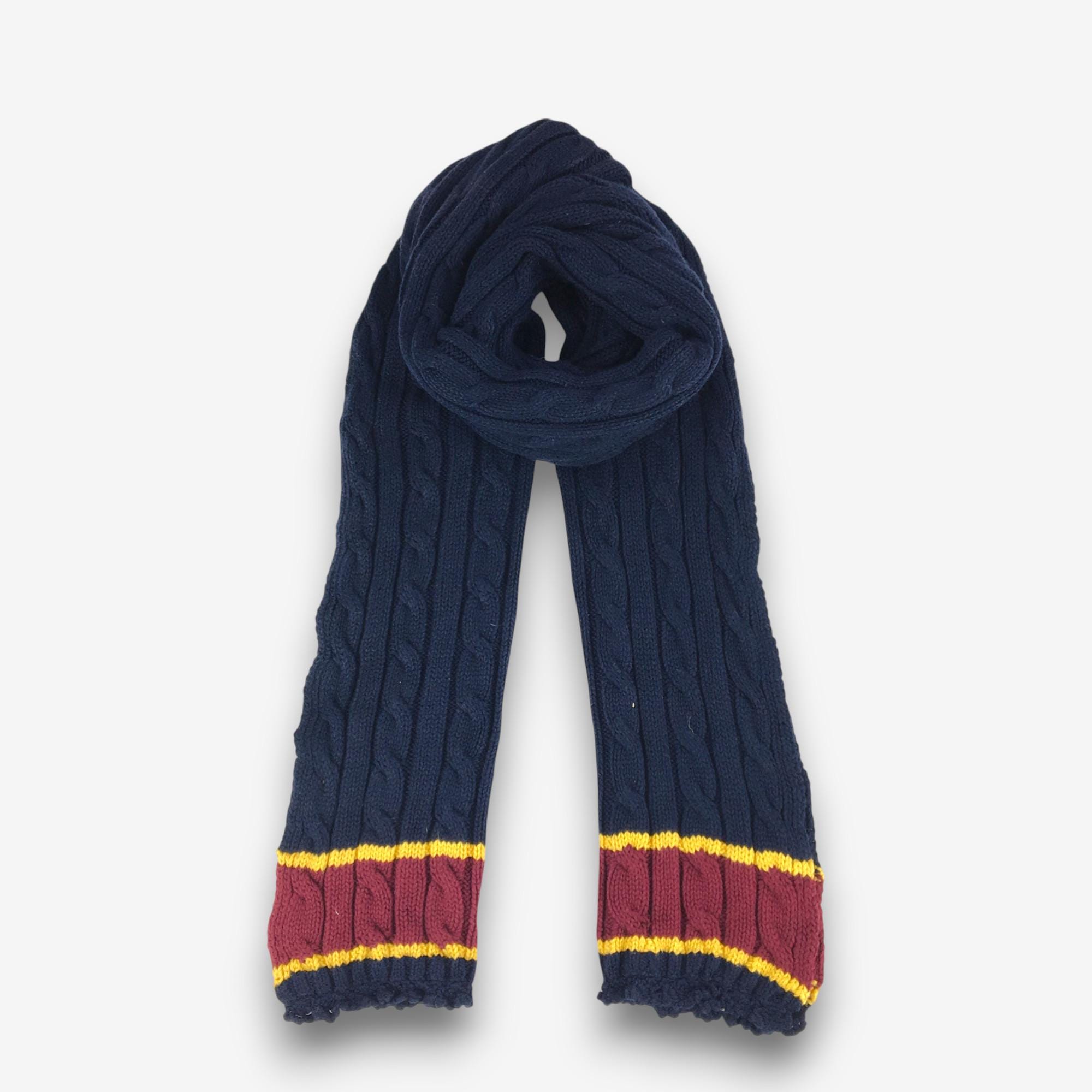 Vintage Polo Ralph Lauren Wool Scarf Muffler Ralph Lauren