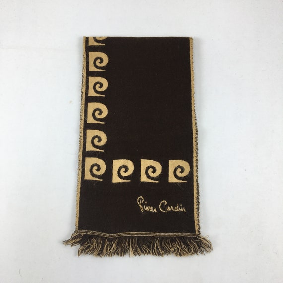 Vintage Pierre Cardin Lambswool Scarf Pierre Card… - image 3