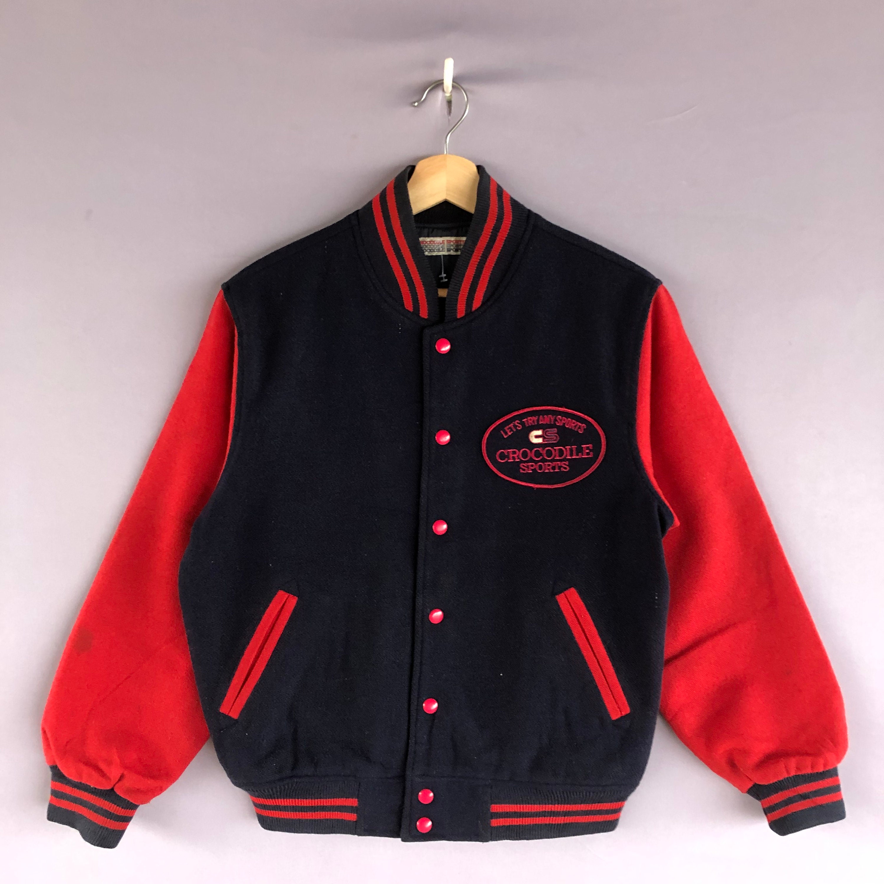 ジャケット・アウター 90s Markecko wool varsity stadium jacket 90s Ecko Jacket - Etsy