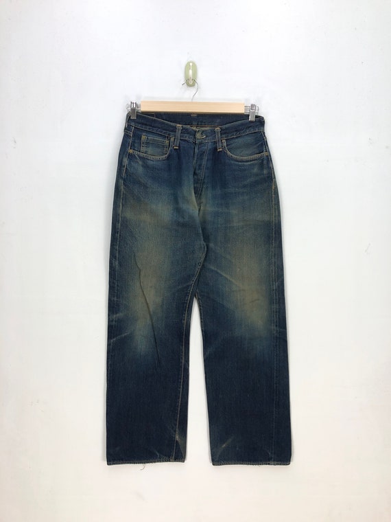 W30 Vintage Full Count Selvedge Jeans Y2k Harajuk… - image 1