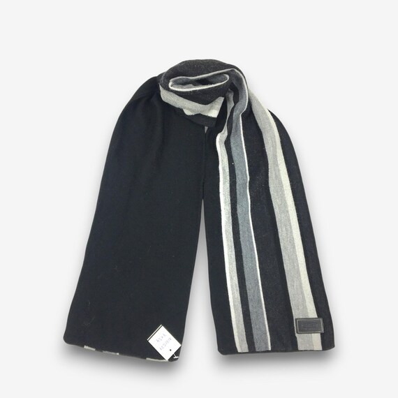 Vintage Coach Wool Scarf Coach Lambswool Scarf Winter Accessories Scarves Coach Muffler Wrap Christmas Neckwear Winter Gift