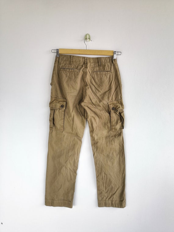 W29 Vintage Kriff Mayer Cargo Pants Brown Multi Pocket