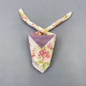Vintage Margaret Howell Handkerchief Howell Bandana Pocket Square Womens Luxury Accessories Neckerchief Scarf Headband Summer Gift for Her